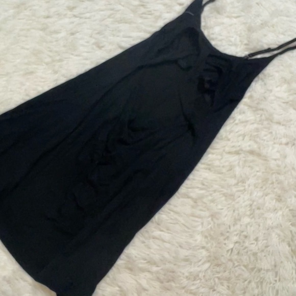 Adore Me Black Open Twist Back Suzie Slip Dress - Picture 5 of 5
